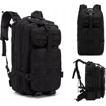 Turistický batoh FOXTER RO145 (Turistický batoh 28l v černém provedení - 45 x 22 x 26 cm)