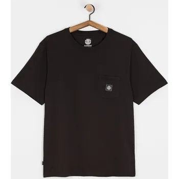 Pánské tričko Element Basic Pocket Label (flint black) XXL, černá