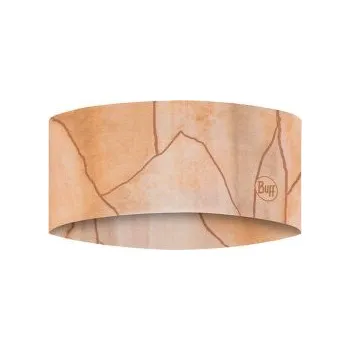 Čepice Buff Coolnet UV Wide Headband MOUTAH APRICOT béžová