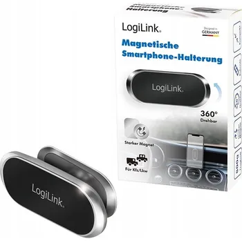 Magnetický držák Logilink stříbrný