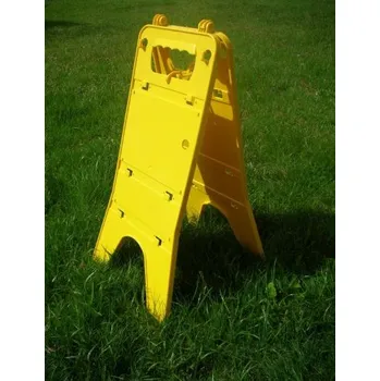 Plastový stojan na výstražné tabulky