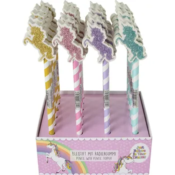 Grafitová tužka WALDHAUSEN Tužka s gumou Waldhausen, různé barvy Barva: žlutá