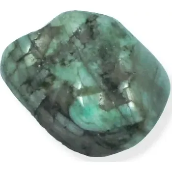 Drahý kámen Smaragd tromlovaný - č. 18