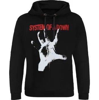 Pánská mikina mikina s kapucí pánské System of a Down - Epic - HYBRIS - WMX-37-SOAD005-H87-17-BK - XXL