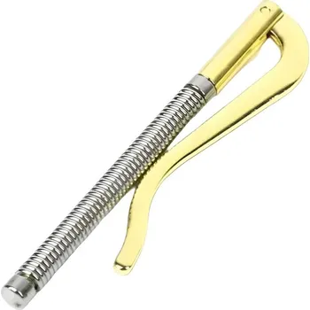 Spona na peníze Gaira® Spona na bankovky Spring 7110, Barva zlato-stříbrná