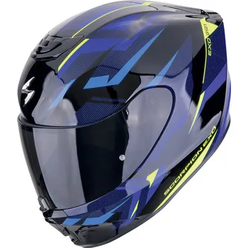 Helma na motorku SCORPION přilba EXO-391 Aaxo black/blue - XL