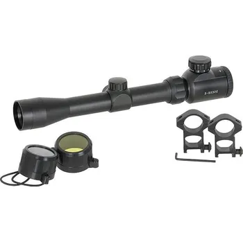 Airsoft PCS Optika 3-9x32E s vysokou montáží [PCS]