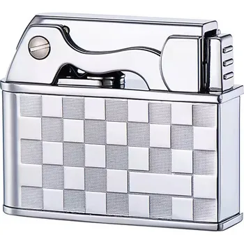 Zapalovač Gaira® Benzínový zapalovač 8621, Barva stříbrná