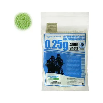 Airsoft GUARDER Kuličky nasvětlovací BB 6mm 0,25g 4000ks [GUARDER]