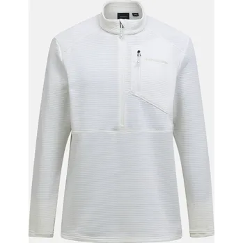 Pánská mikina MIKINA PEAK PERFORMANCE M TRAIL POLARTEC HALF ZIP OFFWHITE