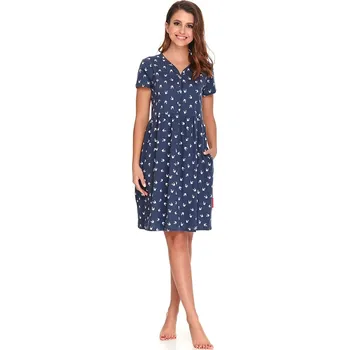 Dámská noční košile Noční košile DOCTOR NAP TCB.9927 DEEP BLUE M 0