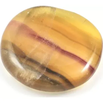 Drahý kámen Fluorit žlutý – placka č. 1