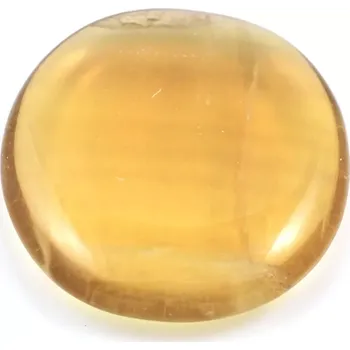 Drahý kámen Fluorit žlutý – placka č. 4