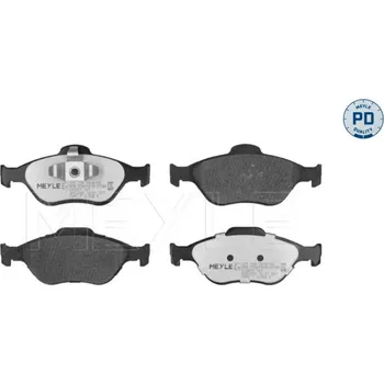 Brzdová destička Sada brzdových destiček, kotoučová brzda MEYLE 025 236 0418/PD