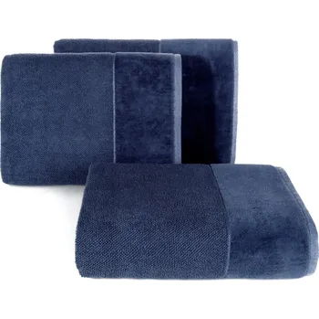 BAVLNĚNÝ RUČNÍK LUCY11 70X140 CM TMAVĚMODRÁ