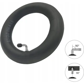 Motorová koloběžka Duše 8.5x3 s dlouhým zahnutým ventilkem pro Kugoo KuKirin G2 Pro