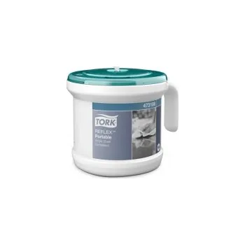 Zásobník na papírové ručníky Tork Reflex™ přenosný zásobník na role se středovým odvíjením, M4