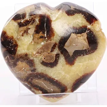 Drahý kámen Magieprirody.cz Srdce Septárie 80 x 75 mm 290 g přírodní kámen #D300