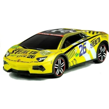RC model auta LEAN Toys Dálkově ovládané sportovní auto R/C dálkové ovládání žluté