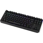 Endorfy herní klávesnice Thock TKL Wireless Brown / RGB / brown sw. / bezdrátová / mechanická / CZ/SK layout / černá