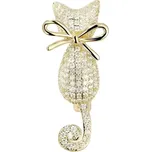 Brož Kočička 32131, Barva zlatá