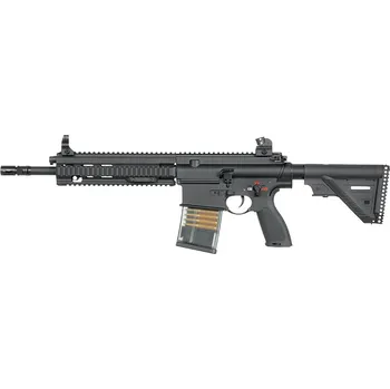 Airsoftová zbraň East Crane EC-202 útočná puška HK417 MOSFET černá elektrická