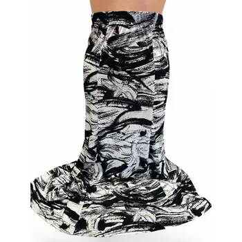 Dámská sukně Široká sukně HANIČKA, Barva Černá, Velikost XL 44, Materiál 96% Viskoza 4% Lycra