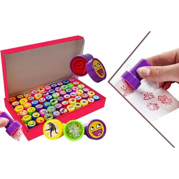 Dětské razítko Dětská sada samobarvících razítek – 60 kusů