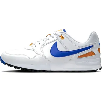 Golfová obuv Nike Air Pegasus '89 G Unisex Shoe White/Orange Peel/Black/Racer Blue 37,5 Dámske golfové boty