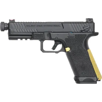 Airsoftová zbraň CYMA CM.135S Salient Arms Mosfet BLUE Edition černá elektrická