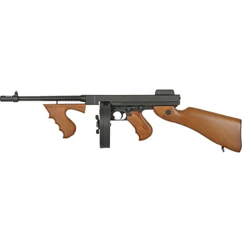 Airsoftová zbraň CYMA CM.051 Thompson M1928A1 černá elektrická