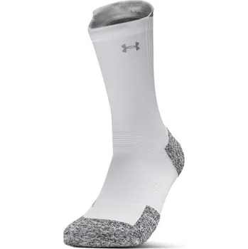Dámské ponožky Ponožky Under Armour UA AD RUNNING Cushion 1pk Mid-WHT 1376076-100 Velikost M