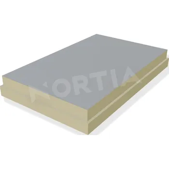 Tepelná izolace PIR MF F nadkrokevní izolace 1200x600 mm (0,72 m²), stupňová hrana 60 mm