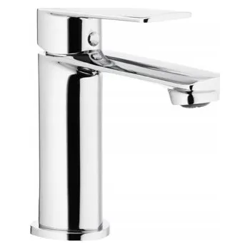 Vodovodní baterie Stojánková umyvadlová baterie KFA Armatura Agat stříbrná