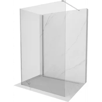 Mexen Kioto sprchová stěna Walk-in 130 x 70 cm, transparentní, chrom - 800-130-212-01-00-070 Sprchové stěny