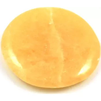 Drahý kámen Kalcit oranžový – placka č. 5