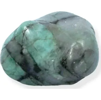 Drahý kámen Smaragd tromlovaný - č. 1