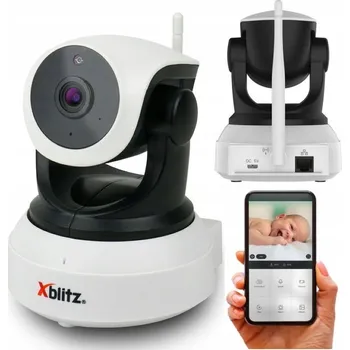 IP kamera IP KAMERA OTOČNÁ MONITOROVACÍ PRO DOMÁCÍ KANCELÁŘ CHŮVIČKA XBLITZ iSEE 2 WiFi