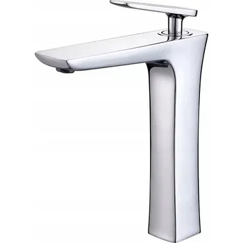 Vodovodní baterie Stojánková umyvadlová baterie Omeble stříbrná