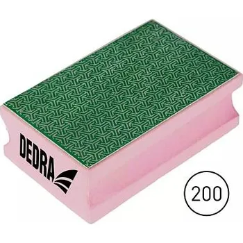 Příslušenství k nářadí Diamantová kostka Dedra DEDFG0200 pro ruční leštění 200