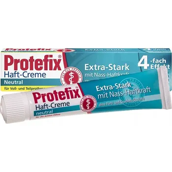 Lepidlo na zuby Upevňovací krém na zubní protézy Protefix 47 g bez barviv a příchuti