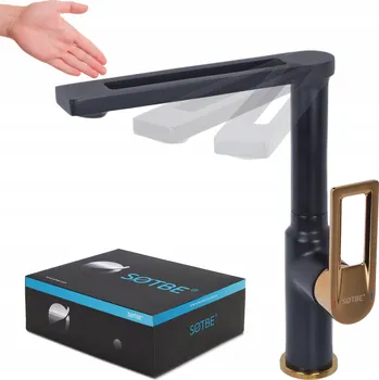 Vodovodní baterie Stojánková umyvadlová baterie Sotbe Loft Svart černá