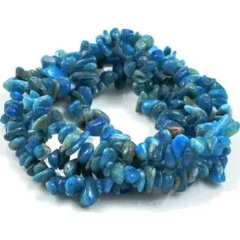 Materiál na výrobu šperku Apatit, vrtané zlomky – návlek