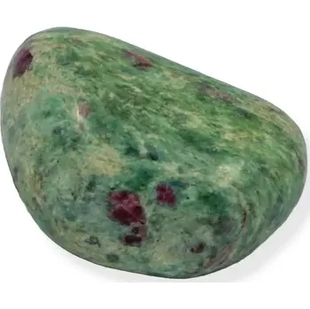 Drahý kámen Rubín v zoisitu tromlovaný - č. 17