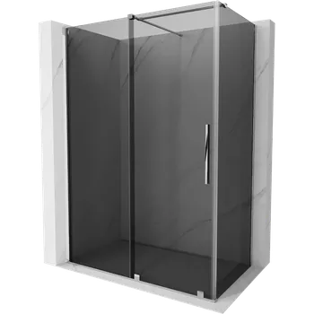 Mexen Velar posuvná sprchová kabina 160 x 90 cm, grafit, chrom - 871-160-090-41-01 Sprchové kouty