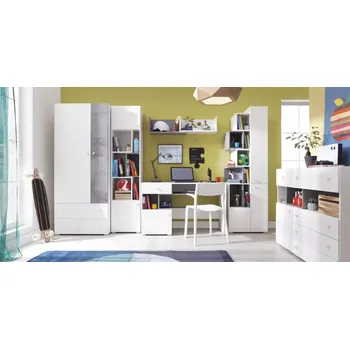 Dětské zboží Dětský pokoj Sigma System F - Bílý lux + Beton