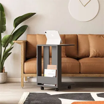 Konferenční stolek Odkládací stolek Houseland Edi antracitově šedý