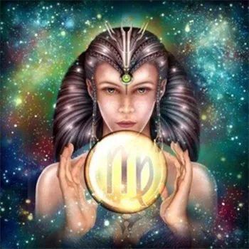 Diamantové malování Gaira® Diamantové malování Zvěrokruh, Znamení zvěrokruhu Panna