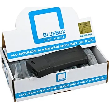 GUARDER 10x zásobník Mid-Cap na 140BB pro M4 -BK [Guarder]