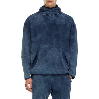 Pánská mikina MIKINA DIESEL S-WAF-HOOD SWEAT-SHIRT OMBRE BLUE